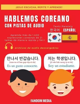 Hablemos Coreano - Con Pistas de Audio cover