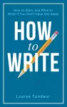 How to Write cover