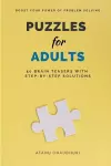 Puzzles for Adults cover