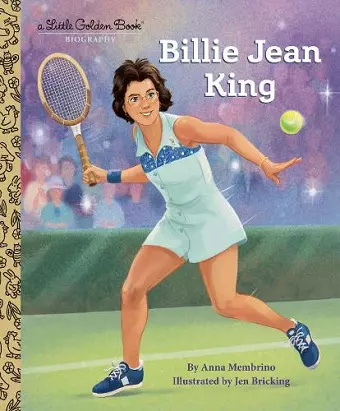 Billie Jean King: A Little Golden Book Biography cover