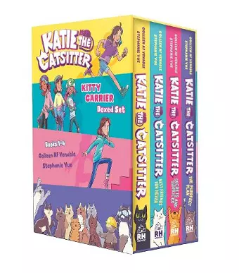 Katie the Catsitter: Kitty Carrier Box Set (Books 1-4) cover