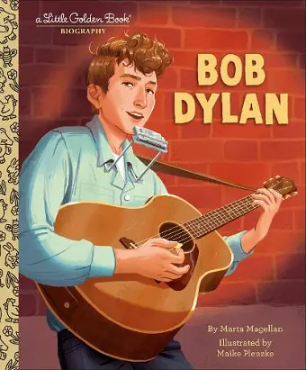 Bob Dylan: A Little Golden Book Biography cover