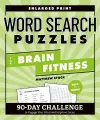 Word Search Puzzles for Brain Fitness cover