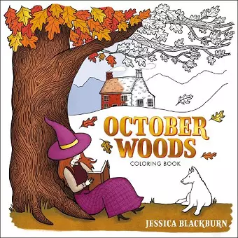 October Woods Coloring Book cover