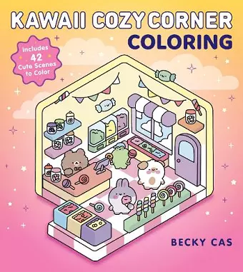 Kawaii Cozy Corner Coloring cover