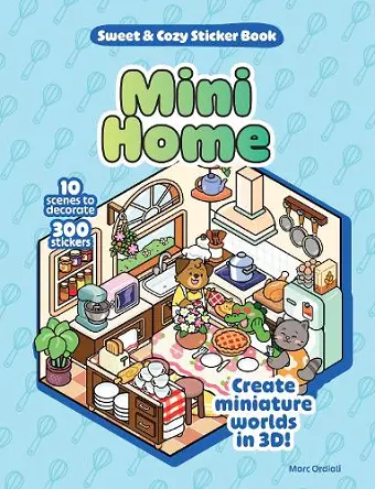 Mini Home Sweet & Cozy Sticker Book cover