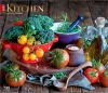 Kitchen 2027 14 X 24 Inch (Hanging) Monthly Deluxe Wall Calendar Foil Stamped Cover Plastic-Free cover