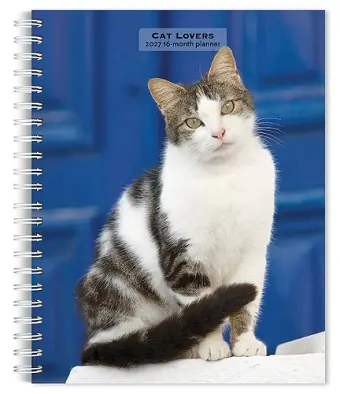 Cat Lovers 2027 6 X 7.75 Inch Spiral-Bound Wire-O Weekly Engagement Planner Calendar New Full-Color Image Every Week cover
