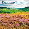 England 2027 12 X 24 Inch (Hanging) Monthly Square Wall Calendar Plastic-Free cover