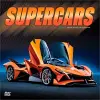 Supercars 2027 12 X 24 Inch (Hanging) Monthly Square Wall Calendar Plastic-Free cover