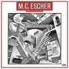 M.C. Escher Official 2027 12 X 24 Inch (Hanging) Monthly Square Wall Calendar Plastic-Free cover