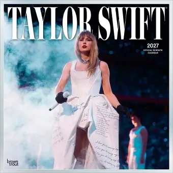 Taylor Swift Official 2027 12 X 24 Inch (Hanging) Monthly Square Wall Calendar Plastic-Free cover