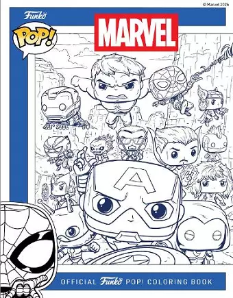 Marvel: The Official Avengers Funko POP! Coloring Book cover