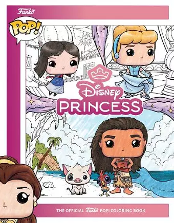 Disney Princess: The Official Funko POP! Coloring Book cover