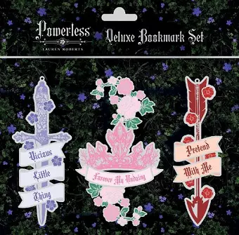 Lauren Roberts: Powerless Trilogy Deluxe Bookmark Set (Set of 3) cover