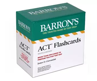 ACT Flashcards, Sixth Edition: Up-to-Date Review cover