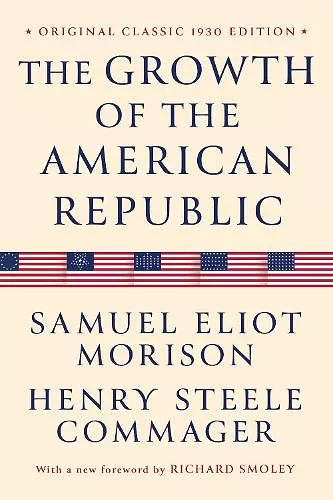 The Growth of the American Republic cover