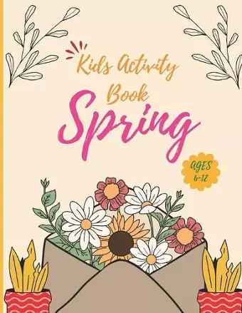 Kids Activity Book Spring cover