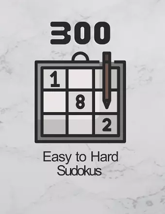 300 Easy to Hard Sudoku Puzzles cover