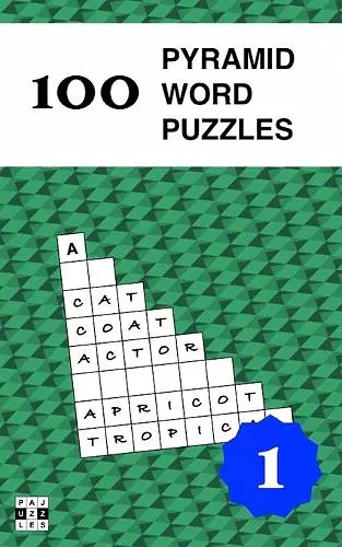 100 Pyramid Word Puzzles - Pajuzzles cover