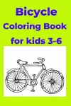 Bicycle Coloring Book for kids 3-6 cover