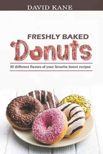 Freshly baked donuts cover