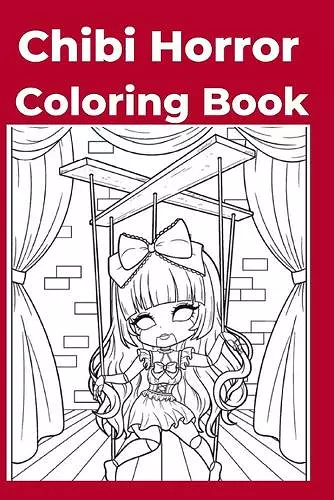 Chibi Horror Coloring Book cover