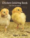 Chicken Coloring Book cover