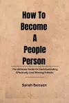 How To Become A People Person cover