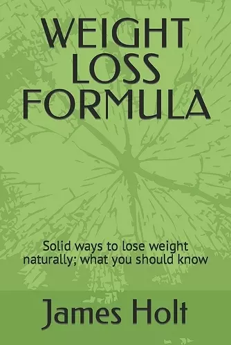 Weight Loss Formula cover