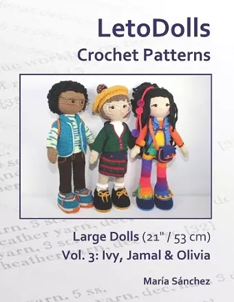 LetoDolls Crochet Patterns Large Dolls (21 / 53 cm) Vol. 3 cover