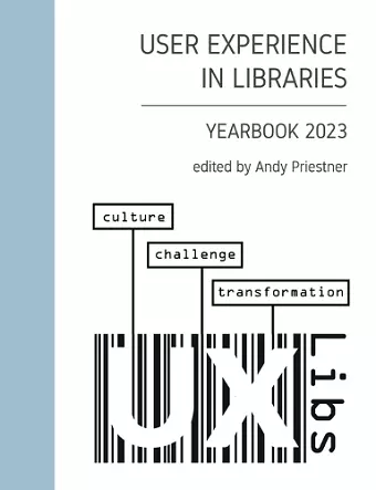 User Experience in Libraries Yearbook 2023 cover