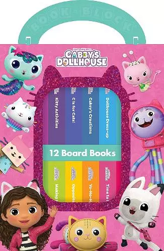 DreamWorks Gabby's Dollhouse 12 Board Books cover