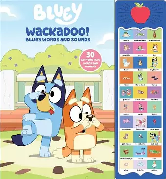 Bluey: Wackadoo! Bluey Words and Sounds Sound Book cover