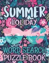 Large Print Summer Holiday Word Search Puzzle Book cover