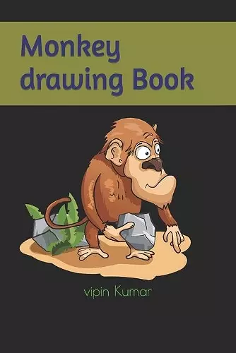 Monkey drawing Book cover