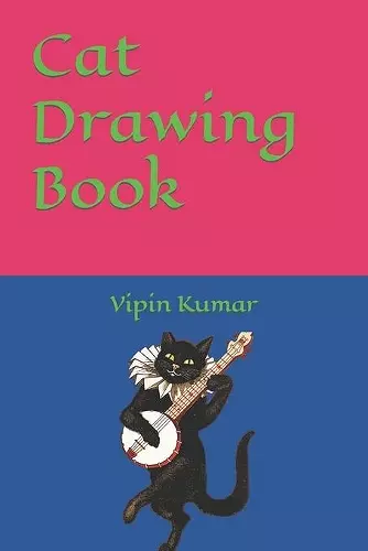 Cat Drawing Book cover