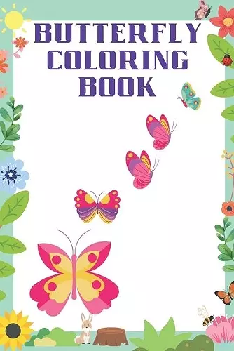 Butterfly Coloring Book cover