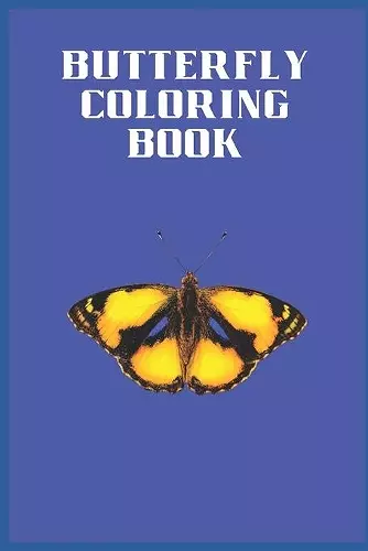 Butterfly Coloring Book cover
