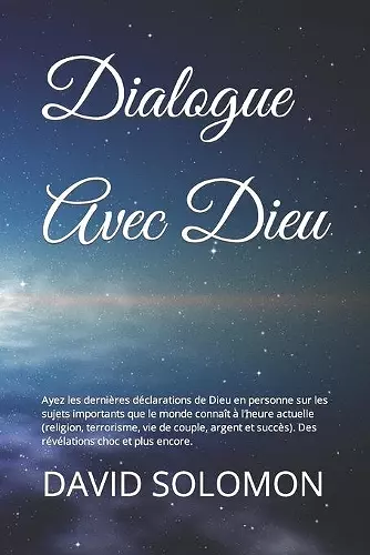 Dialogue Avec Dieu cover