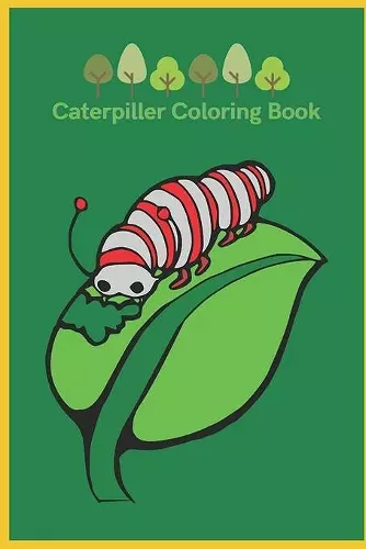 Caterpiller Coloring Book cover