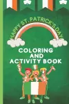 Coloring and Activity Book for Kids, St. Patrick's Day cover