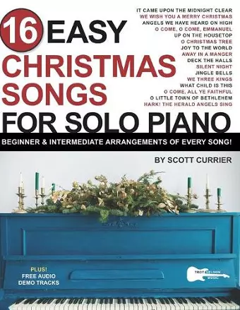 16 Easy Christmas Songs for Solo Piano cover