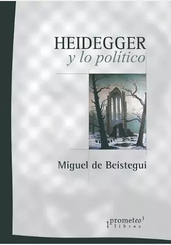 Heidegger y lo político cover