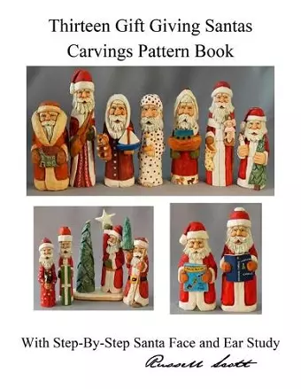 Thirteen Gift Giving Santa Carvings Pattern cover