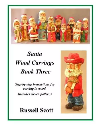 Santa Wood Carvings Book 3 cover