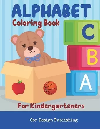 Alphabet Coloring Book For Kindergarteners cover