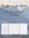 Puzzle set for adults cover