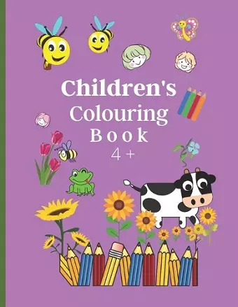 Children's Colouring Book 4 + cover