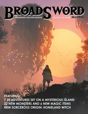 BroadSword Monthly #15 cover